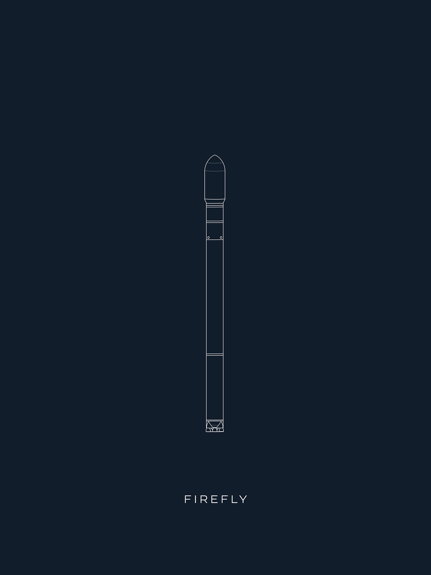 illustration of rocket firefly