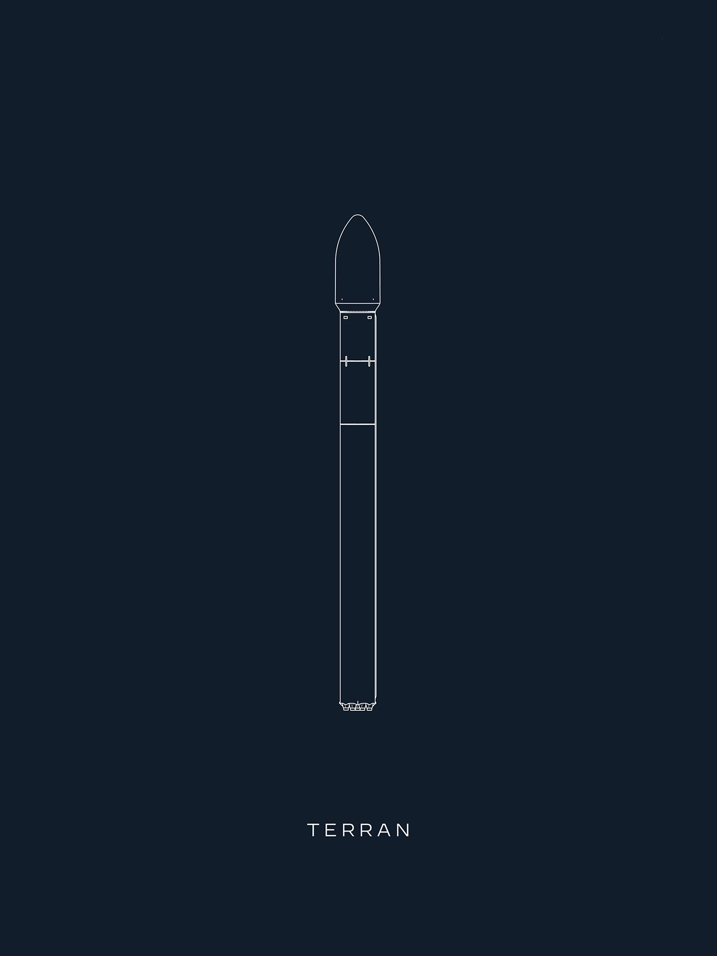 Illustration of Terran rocket